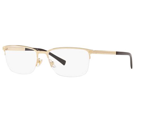 versace ve1263 1002 gold|Versace™ VE1263 1002 53 Gold Eyeglasses .